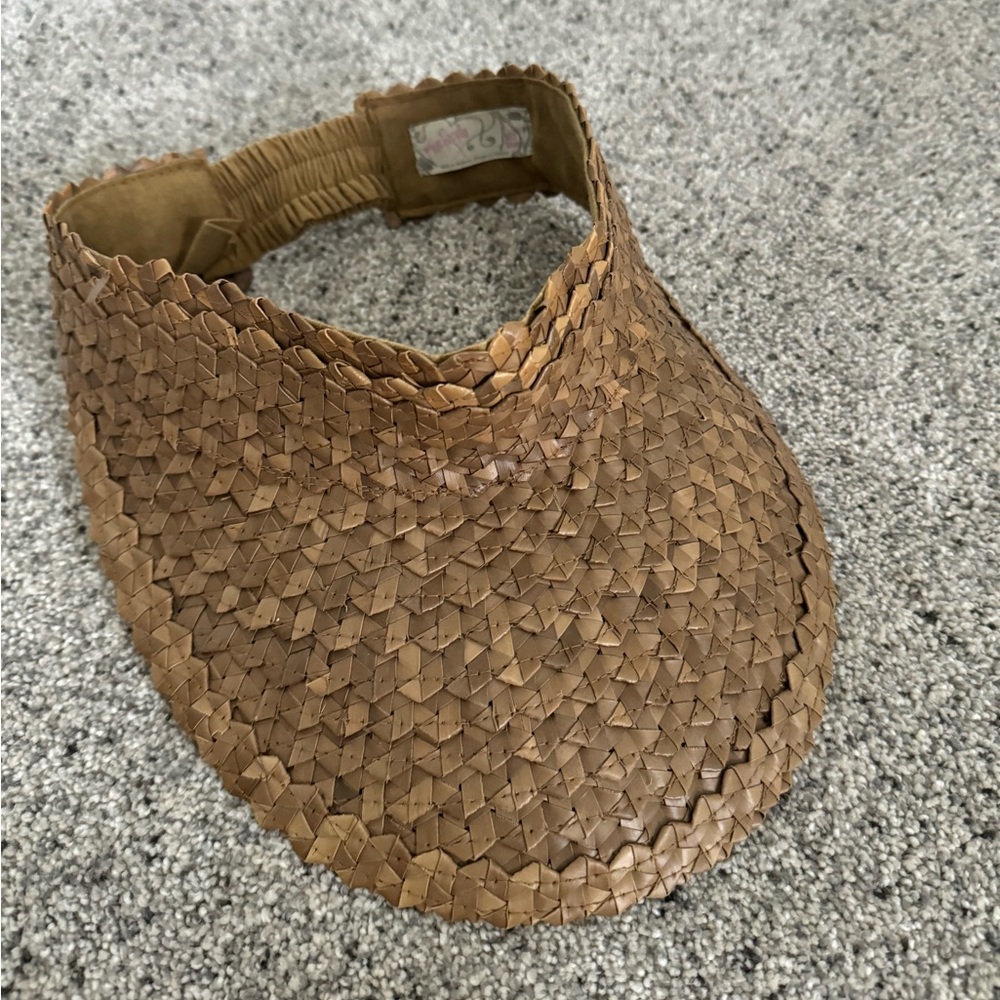 Free People Straw Visor